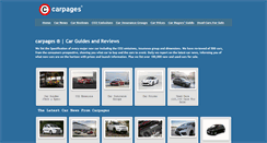Desktop Screenshot of carpages.co.uk